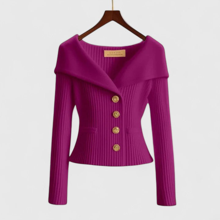 Clarisa | Elegante chaqueta de punto para apariciones con estilo