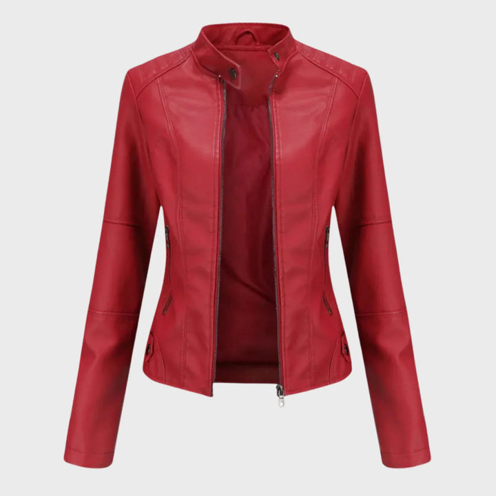Romina | Chaqueta de Cuero Casual