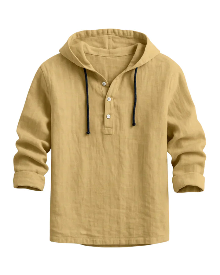 ANGELO  | Camiseta con Capucha de Lujo