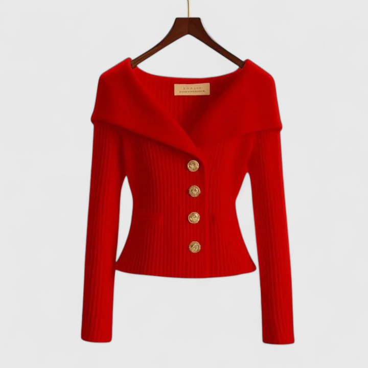 Clarisa | Elegante chaqueta de punto para apariciones con estilo